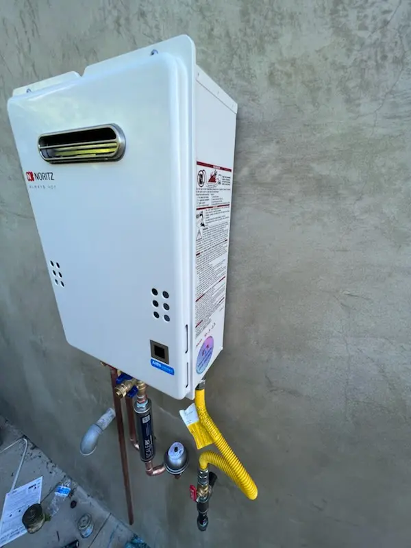 Tankless water heater installation for North Bethesda homes